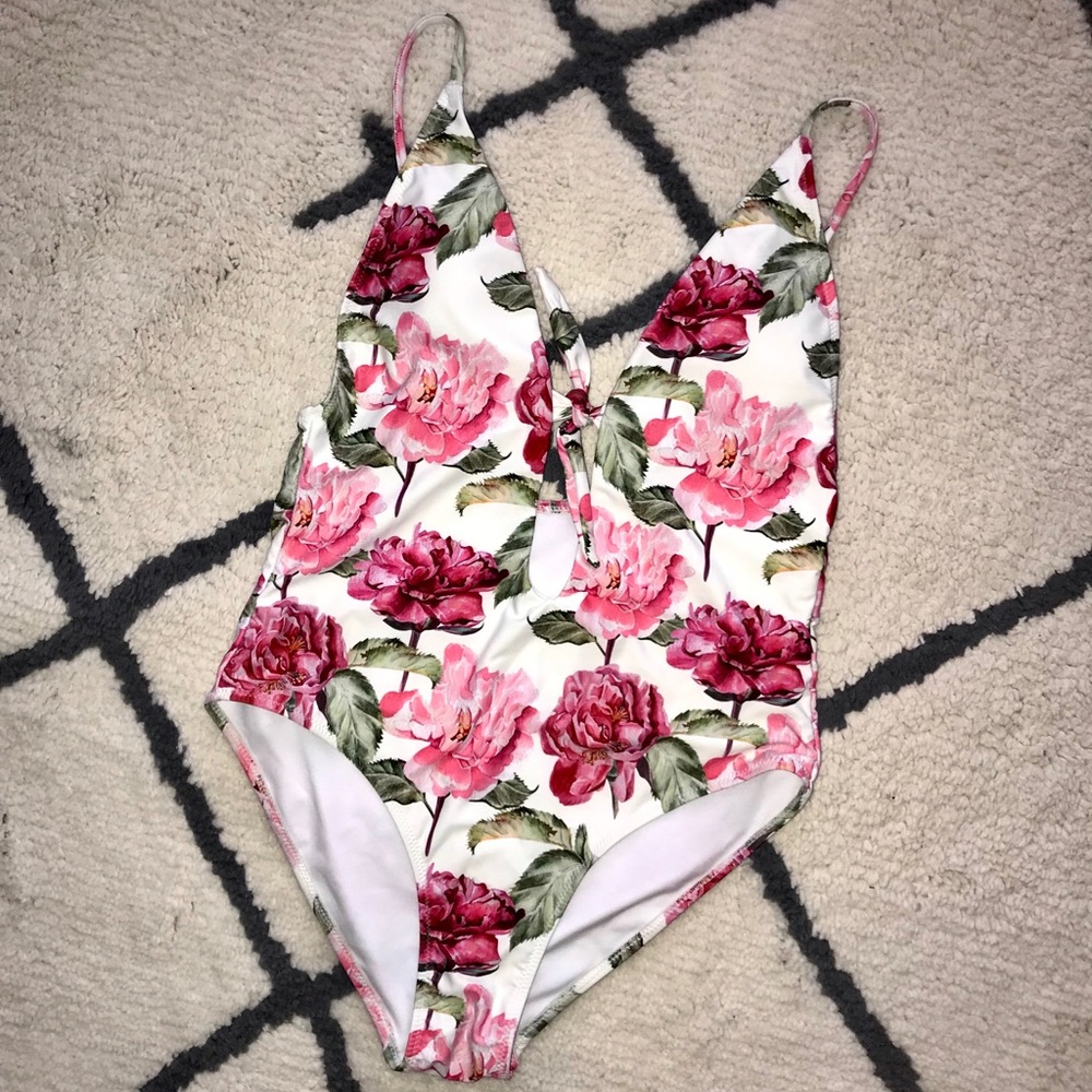 Floral one piece!